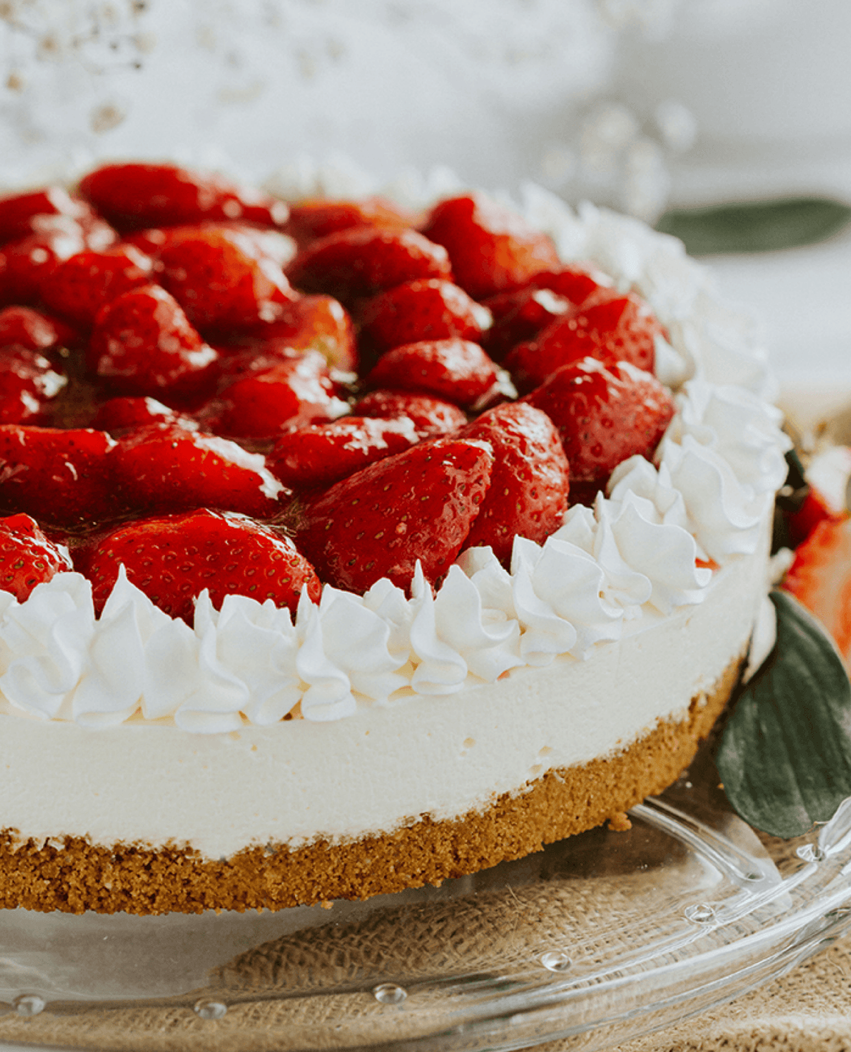 Cheesecake de Fresa - Tentaciones Gourmet