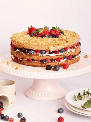 Soufflé de Frutos Rojos