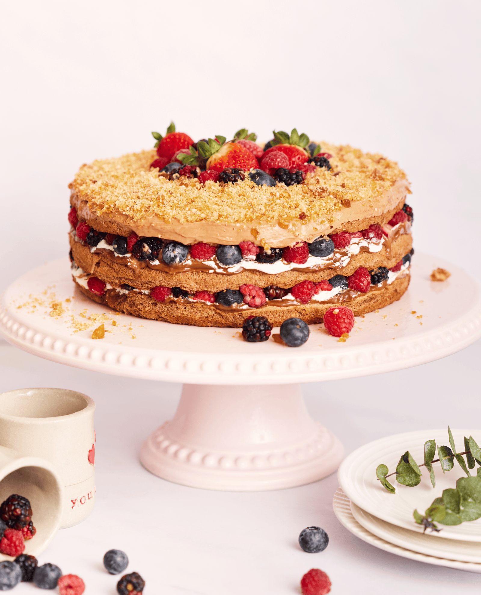 souffle-de-frutos-rojos