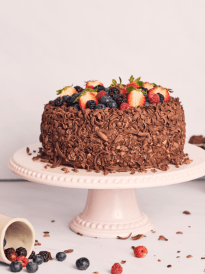 Torta Choco Frutos Rojos