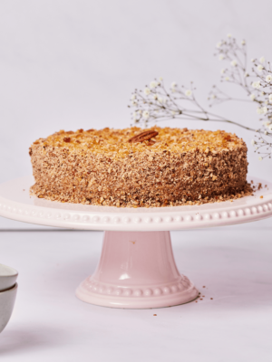 Turrón Manjar con Pecanas