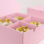 Cajita de bites de pistacho