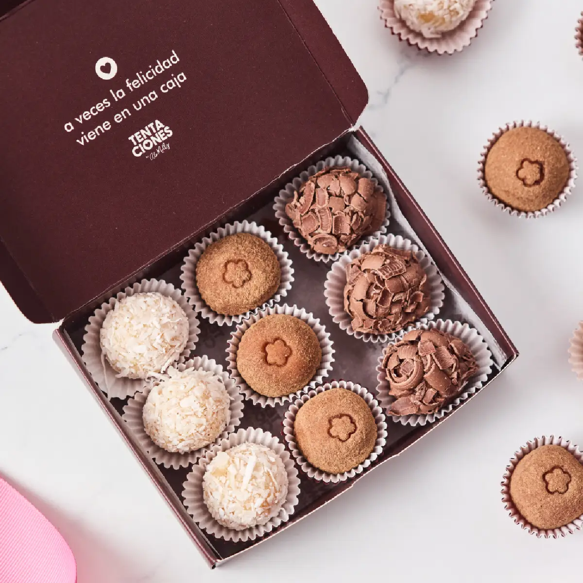 Caja trufas x 9 unidades