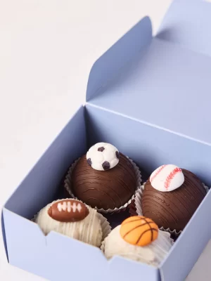 Box de Bombones Decorados x4 unds