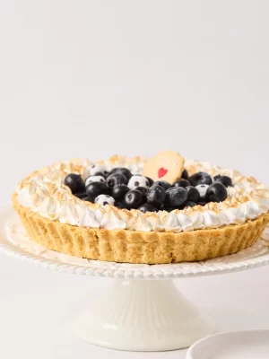 PIE DE LIMON CON ARANDANOS