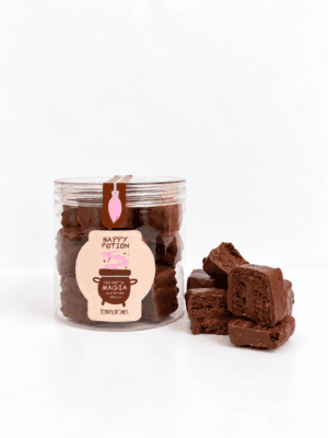 Frasco de brownies